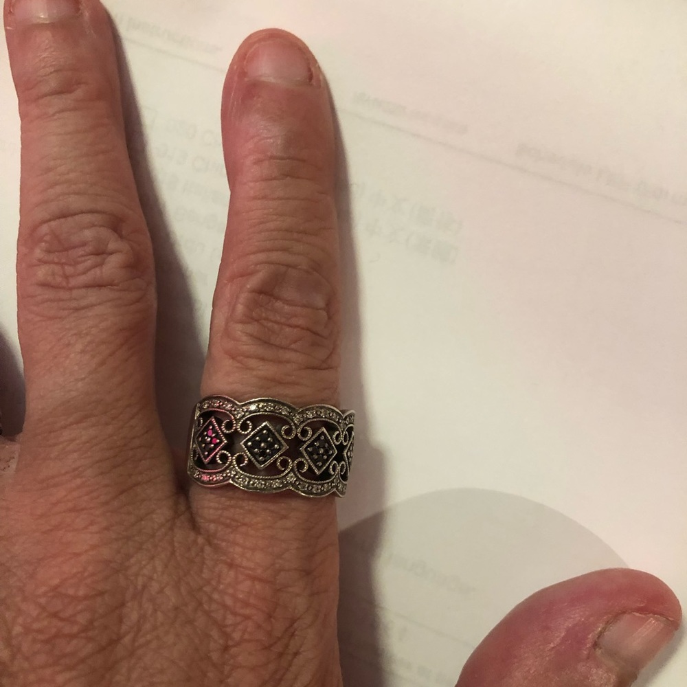 Neil lane .925 band with diamonds